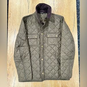 Barbour Quilted Jacket - Dark Olive